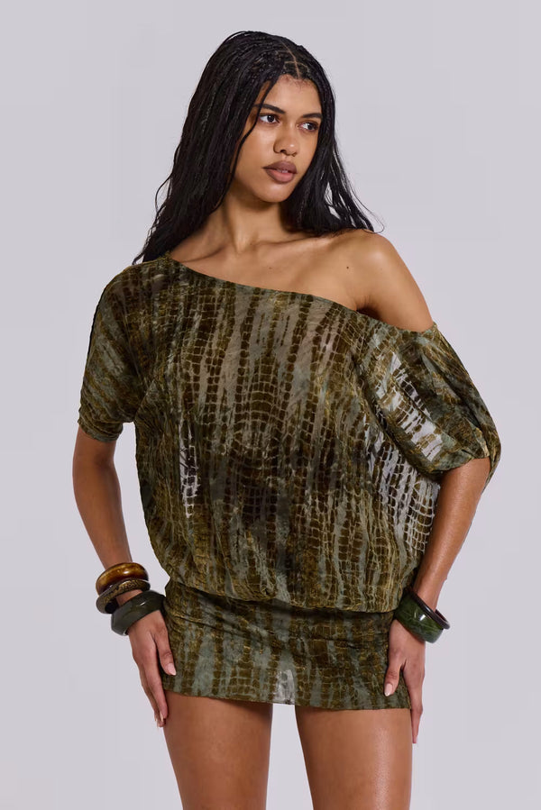 Nightfall Velvet Mini Dress