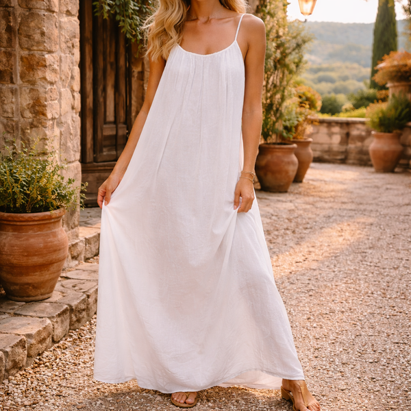 Sunset Backless Maxi Dress