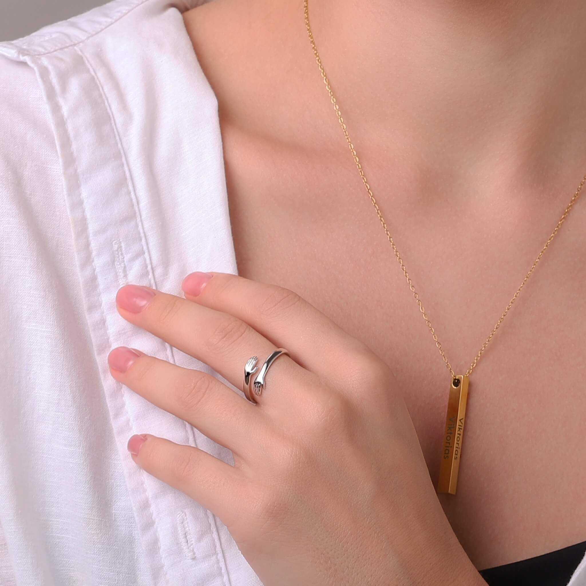 ✨Hug Ring – Adjustable Minimalist Fashion Jewelry🎁
