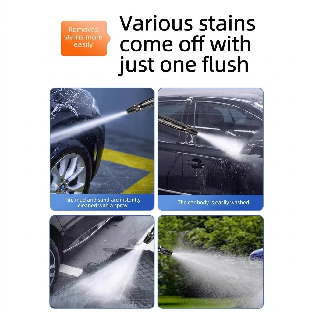Transform Your Ordinary HoseInto A Powerful PressureWasher