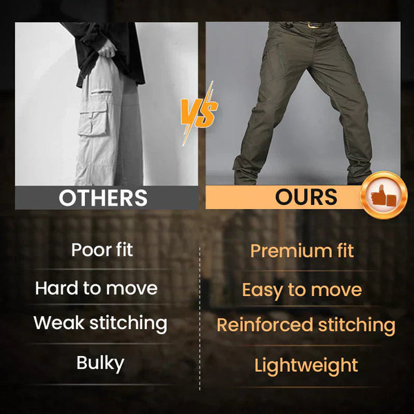 Rugged Tactical Multi-Pocket Cargo Pants