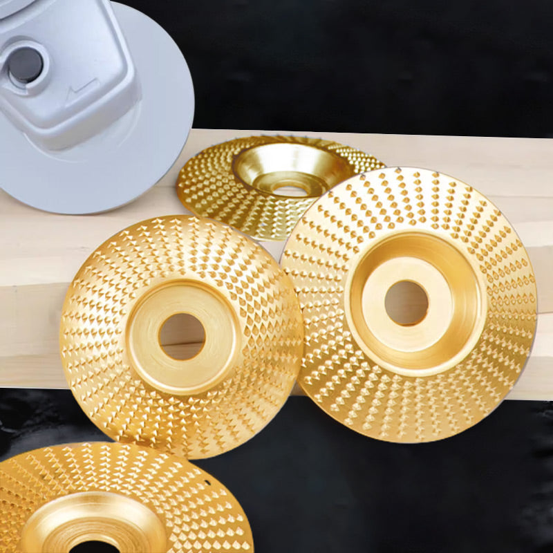 ⏰Wood Angle Shaping Wheel – Fast-Cut, Sharp, Wear-Resistant, for Angle Grinder