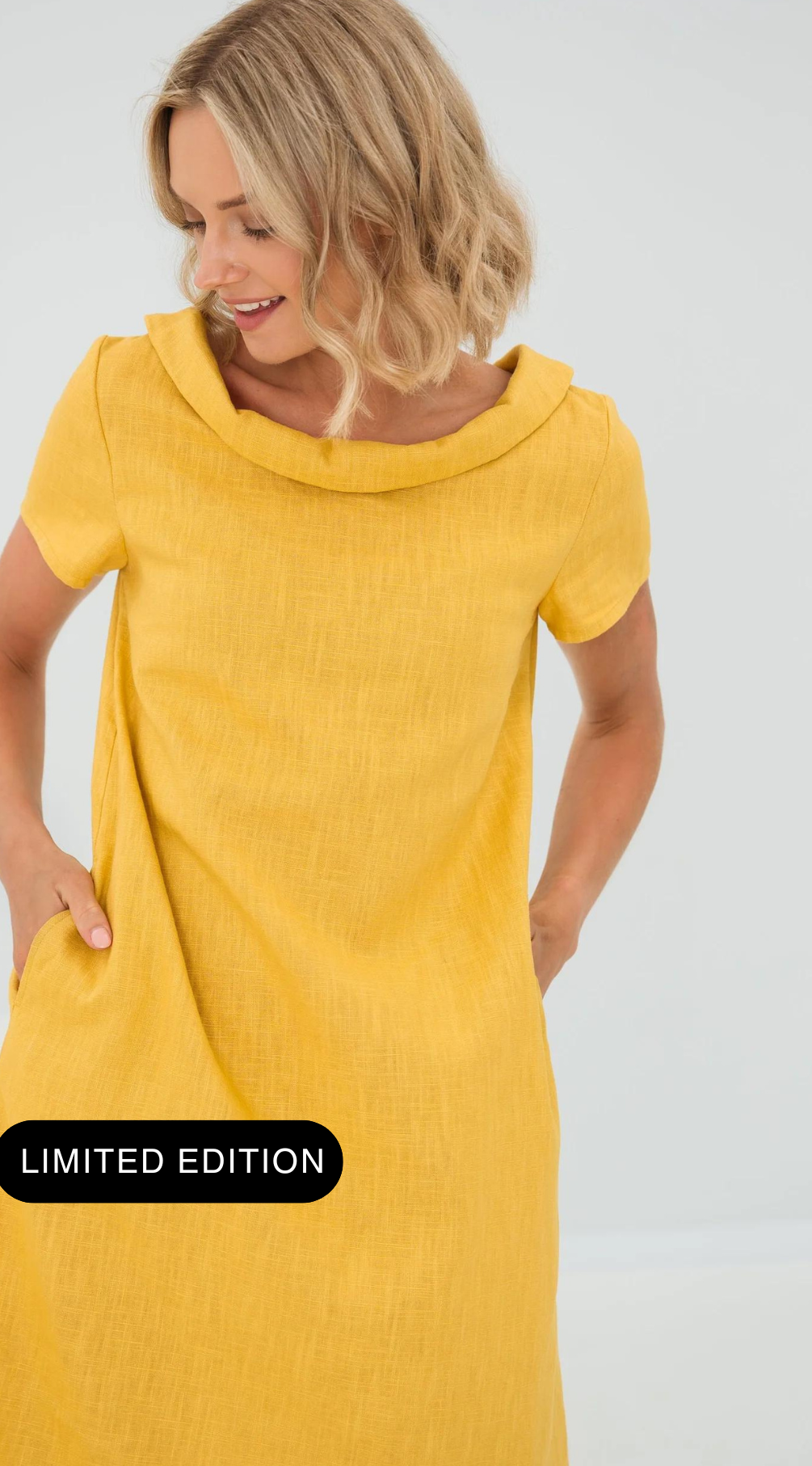minimalist linen dress✨