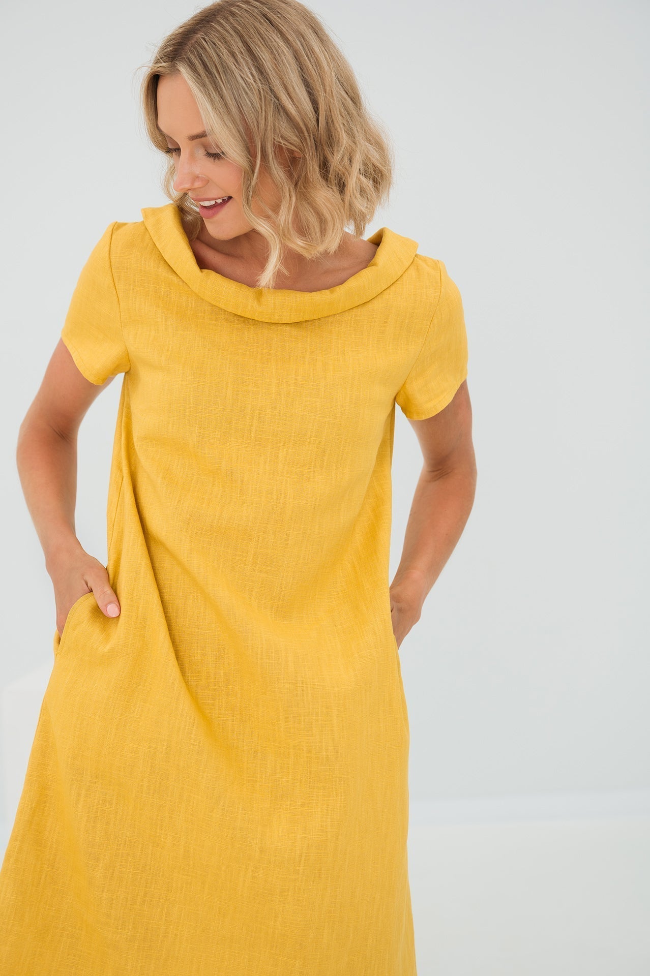 minimalist linen dress✨