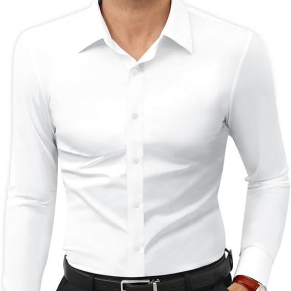 Men’s Stretch Slim Fit Wrinkle-Free Dress Shirt✨