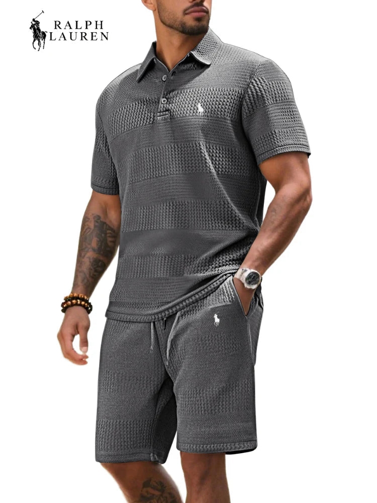 High-quality and comfortable polo shirt set