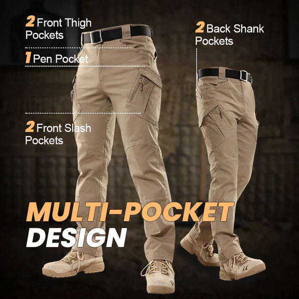 Rugged Tactical Multi-Pocket Cargo Pants