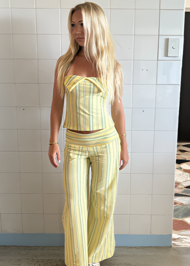 Striped Camisole Set