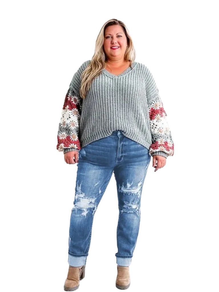 Women's Trendy Ripped Jeans ✨