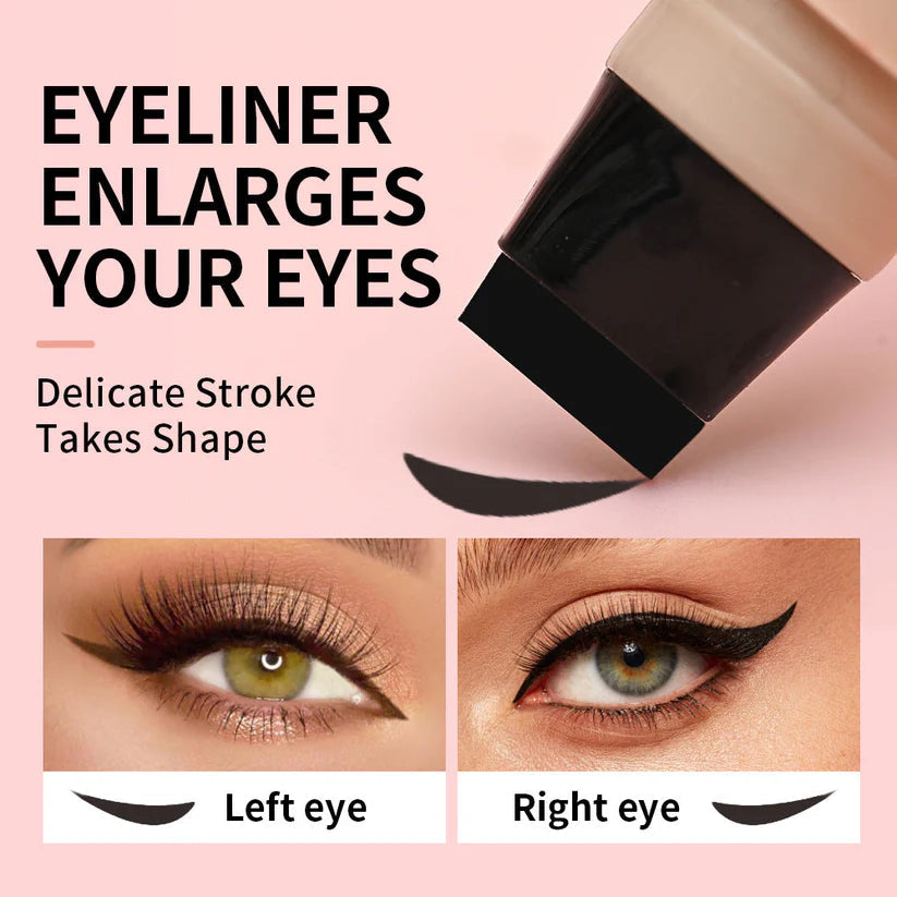🌟 Create Perfect Cat Eyes in Seconds-Flawless Precision Eyeliner