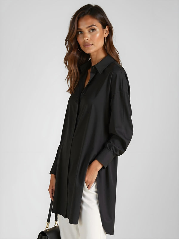 Everyday Oversized Shirt Dress