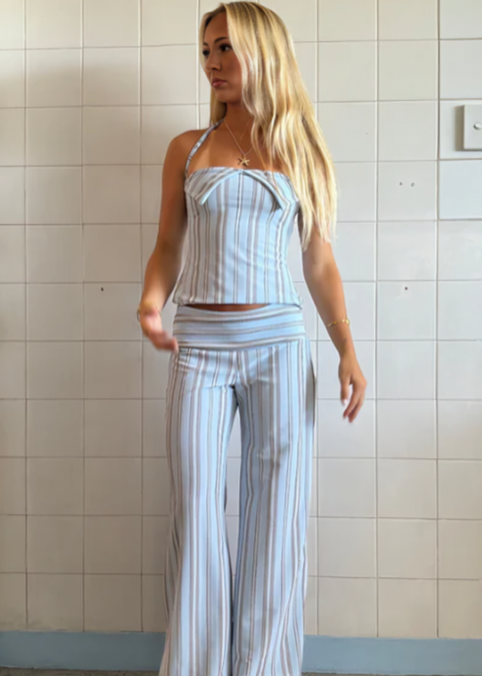 Striped Camisole Set