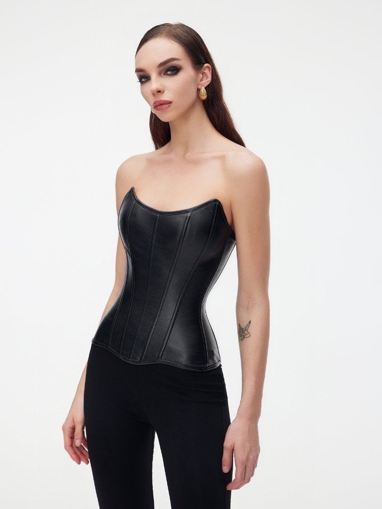 Midnight Edge Corset Top