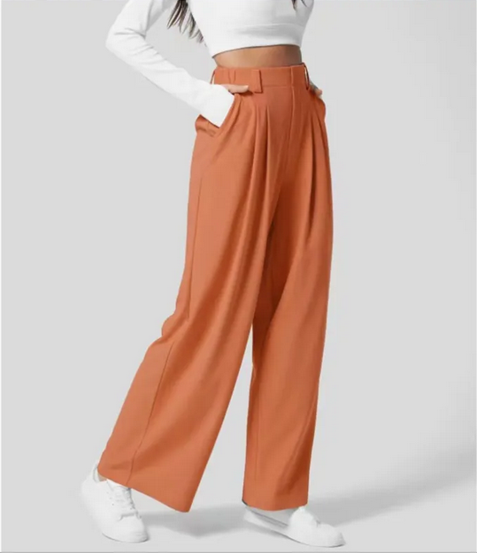 ✨ High Waist Wide Leg Trousers