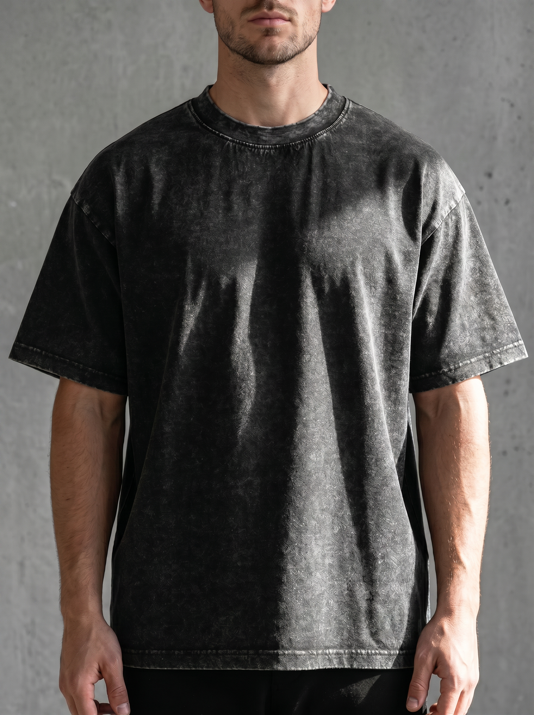 🔥The "Vanguard" Heavyweight Tee | Vintage Acid-Wash Edition