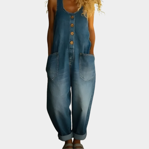 Ranger Denim-Look Overalls