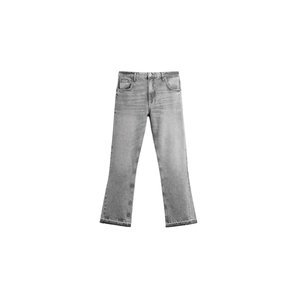 Washed Flared Comfort Jeans