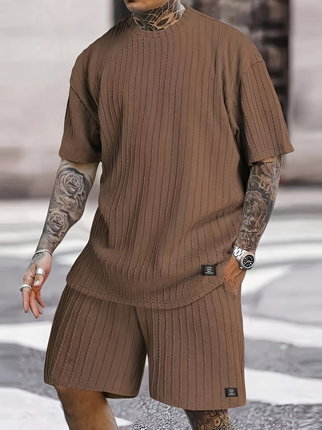 🔥Men's Summer Oversized 2-Piece Casual Set