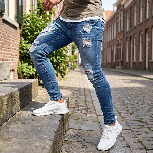 Urban Slim Distressed Jeans