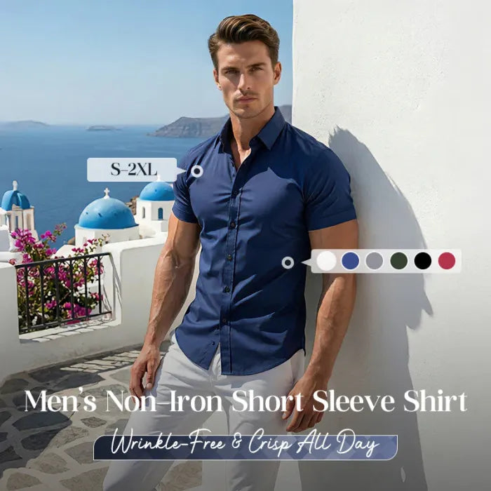 👔 Men's Non-Iron Shirts – No Ironing, Wrinkle-Free & Comfortable All Day